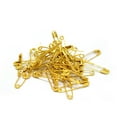 thumbnail image 4 of ZLight 100 Small Tiny Gold Metal Steel Mini Safety Pins 2cm 20mm gold 1Set, 4 of 6
