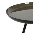 thumbnail image 4 of Kate and Laurel Laranya Modern Side Table, 15 x 15 x 22.5, Brown and Black, Chic Minimalist End Table, 4 of 6