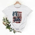 thumbnail image 2 of VerPetridure American Flag Shirt for Women 4th of July Tee Shirt USA Stars Stripes T-Shirt Patriotic Summer Tunic Tops, 2 of 7