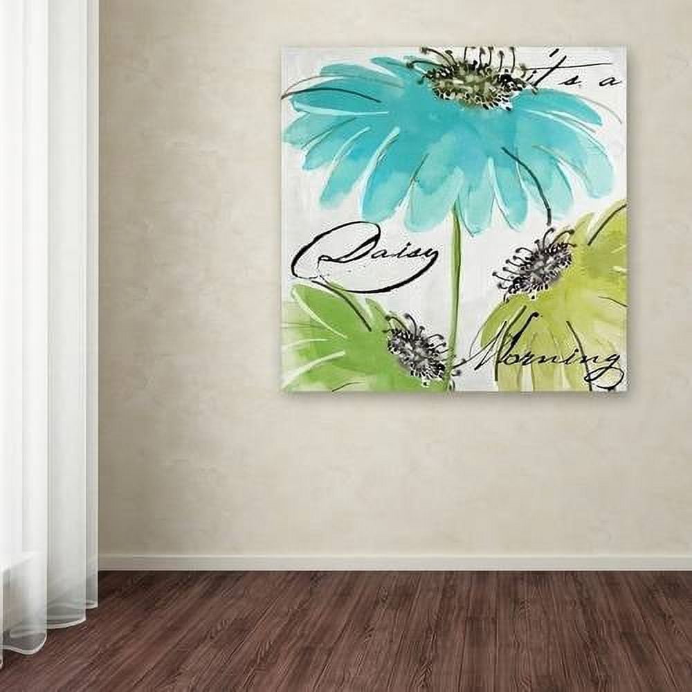 Trademark Fine Art "Daisy Morning II" Canvas Art by Color Bakery