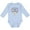 AE-Light Blue, variant on Will You Be My Godmother Proposal Boys or Girls Long Sleeve Baby Bodysuit