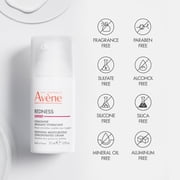Avene Redness Expert Soothing Moisturizing Concentrated Cream - Helps Reduce Visible Redness - 24 Hour Hydration, 1.0 fl oz