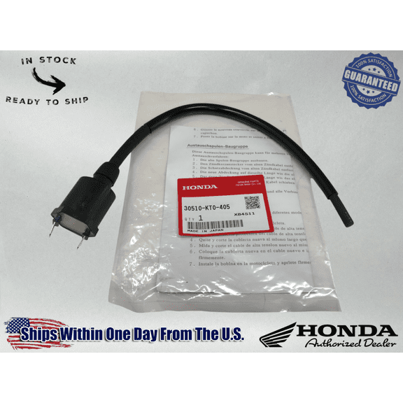 Honda OEM Ignition Coil TRX 70 125 250R 250 R 350 ATC 110 200X 30510-KT0-405