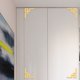 thumbnail image 4 of KAKOWELY 4Ud Stickers De Pared Autoadhesivos De Acrílico Dorado Para Gabinetes Y Esquinas, 4 of 8