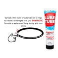 thumbnail image 4 of Grasa sintética para juntas tóricas LubeTube 113 g resistente al agua, fabricada en EE. UU., 4 of 9