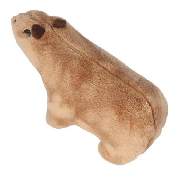 Capybara Toys Relleno de Animales, Regalo Lindo Realista Capybara Plush Juguete Cómodo Compañero de Confort para Automóviles para hábitaciones para niñas