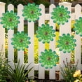 thumbnail image 5 of Spring Garden Decor Outdoor Wall Decor Iron Metal Daisys Wall Hanging for Patio Courtyard Fence Balcony Living Room Bedroom Indoor Outdoor Home Ornament Housewarming Gift, 5 of 6
