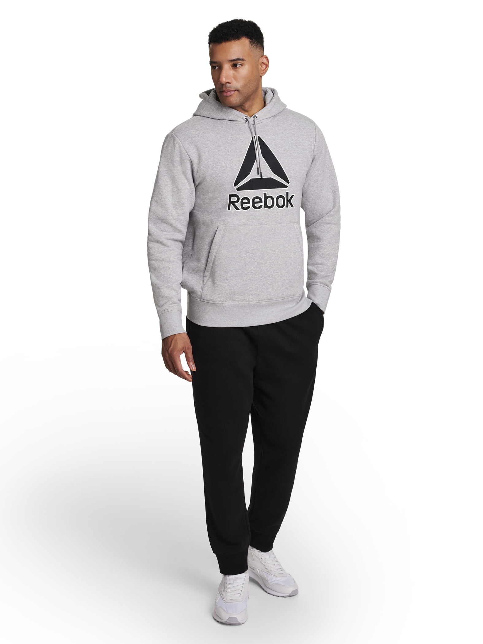 Reebok Men's and Big Men's Game Day Fleece Hoodie, Sizes XS-5XL
