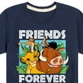 thumbnail image 3 of The Lion King - Simba Pumbaa, & Timon - Best Friends - Toddler & Youth Short Sleeve Graphic T-Shirt, 3 of 5