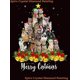 thumbnail image 1 of Pintura de diamante 5f AB para decoración del hogar, mosaico bordado de Papá Noel, muñeco de nieve, perro de dibujos animados, gato, punto de cruz, árbol de Navidad, 1 of 4