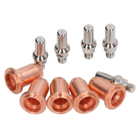 

Electrode Nozzle Set Durable Portable Copper Cutter Consumables For PT-60 Cutting Torch