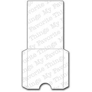 My Favorite Things Die-Namics Die, Gift Card Pocket, Vertical, 2.25-Inch x 3-Inch Multi-Colored