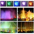thumbnail image 4 of 10W RGB Multicolor Waterproof Underwater Light LED Landscape Fountain Pond Lamp Spotlight, 4 of 5