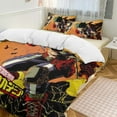 thumbnail image 6 of My Hero Academia Duvet Cover Set 3-Piece Bedding Set Soft Warm And Comfortable Soft Bed Set with 1 Duvet Cover And 2 Pillowcases for Bedroom All Season 90"x90", 6 of 7