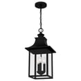 thumbnail image 2 of Quoizel Chancellor 3-Light Mystic Black Mini Pendant Light, 2 of 8