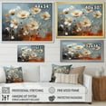 thumbnail image 4 of Designart "Buttercups In Cozy Warm Hues" Buttercups Picture Framed Wall Decor, 4 of 5