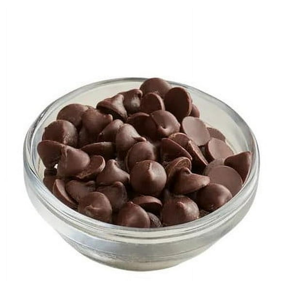 Guittard Organic 55% Bittersweet 4M Chocolate Chips 25lbs/11.34 kgs – Fair Trade Certified, Easy Tempering for Baking