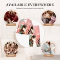 thumbnail image 7 of Hirioo Colorful Cat With Flowers for Women's Pajama Sets 2 Piece Pjs Women's Long-Sleeved Pajama Set Button Down Sleepwear,S-XXL-X-Large, 7 of 7