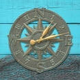 thumbnail image 3 of White Hall 16" Compass Rose Clock, 3 of 3