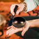 thumbnail image 2 of Tibetan Singing Bowl Set with New Dual End Stroker Cushion for Meditation Yoga Spiritual Mindfulnes, 2 of 5