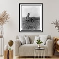 thumbnail image 4 of Historic Framed Print, [Day dreams. Piegan], 17-7/8" x 21-7/8", 4 of 9
