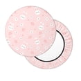 thumbnail image 7 of Uemuo Cute Bunny Pattern Round Bar Stool Seat Covers Washable Stool Cushion Slipcover Elastic Bar Chair Covers-, 7 of 7