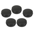 thumbnail image 3 of Transemion 5pcs Empty Aluminum Jars Cosmetic Screw Balm Lip Lid Cans Containers Black 20ml 1Set, 3 of 6