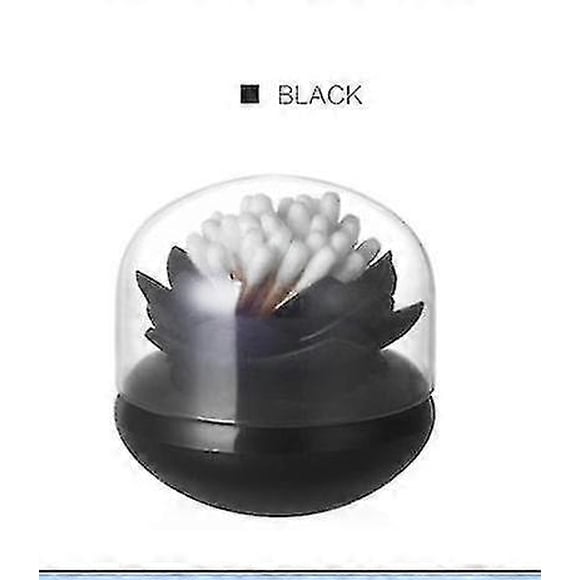 2026 Cotton Swabs Lotus Shaped Cotton Swabs Box 1 Piece Cotton Swab Holder To Decorate The Basic Room N02690
