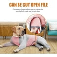 thumbnail image 2 of Various Color Dog Onesie Surgery Recovery Suit, Abdominal Wound After Surgery Wear, Prevent Licking Wounds, Long Sleeve Postoperative Shirts Dog Bodysuit Prevent Shedding, For Small Medium Large Dog, 2 of 6