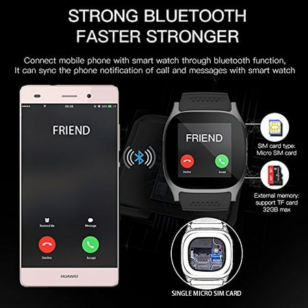 t8 bluetooth smartwatch