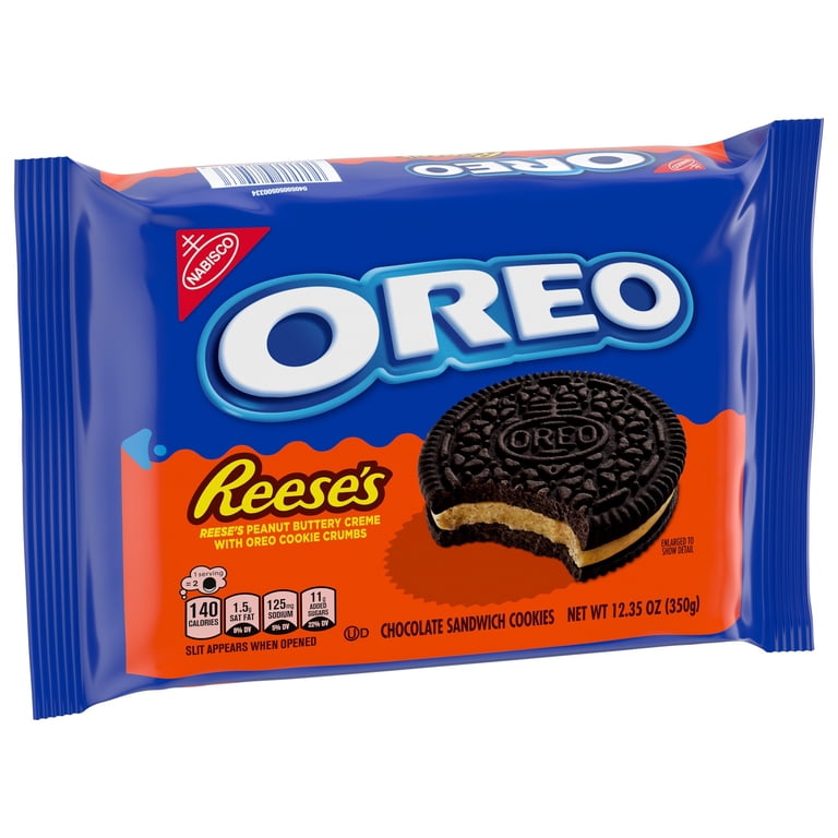 oreo　レイズ OREO REESE'S Peanut Butter Creme Sandwich Cookies, 12.35 oz
