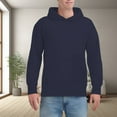 thumbnail image 4 of Men's Loose Hoodie Warm Round Tie Pockets 10 Colors, 4 of 10