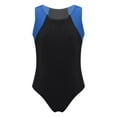 thumbnail image 6 of YiZYiF Kids Boys Athletic Outfit Set Sleeveless Gymnastics Unitard Leotard with Shorts Activewear, 6 of 7
