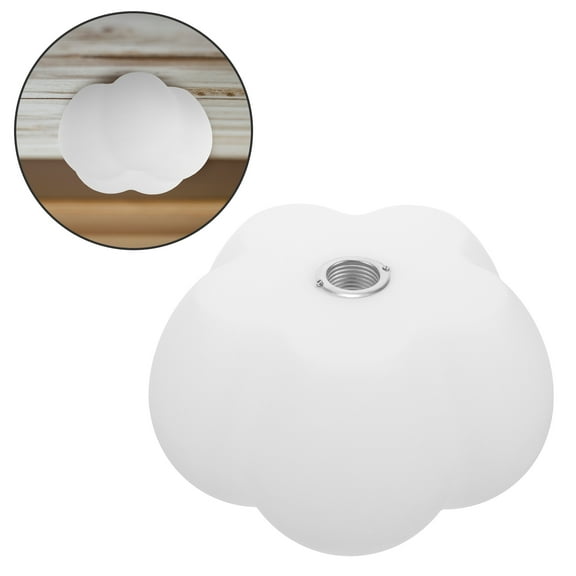 WHAMVOX Ceiling Lampshade Ceiling Light Mount Fixture Glass Lamp Cover Decorative Light Shade