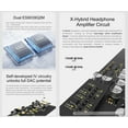 thumbnail image 2 of Topping DX5II 2-Channel Headphone Amplifier,Fully Balanced DAC,Black, 2 of 9