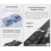 TOPPING DX5 II 2-Channel Fully Balanced DAC & Headphone Amplifier Combo,Bluetooth 5.1 chip,Silver
