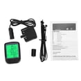 thumbnail image 2 of Bicycle Computer, Riding Accessory Bike Stopwatch PVC Bike Odometer  for Night Cycling for Mountain Bike for Road Bike, 2 of 7