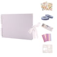 thumbnail image 2 of WKWeiS Diy Photo Album Horizontal Bow Storage Album Set Photo Album Gift Box Set 6Ml Deals of The Week, 2 of 2