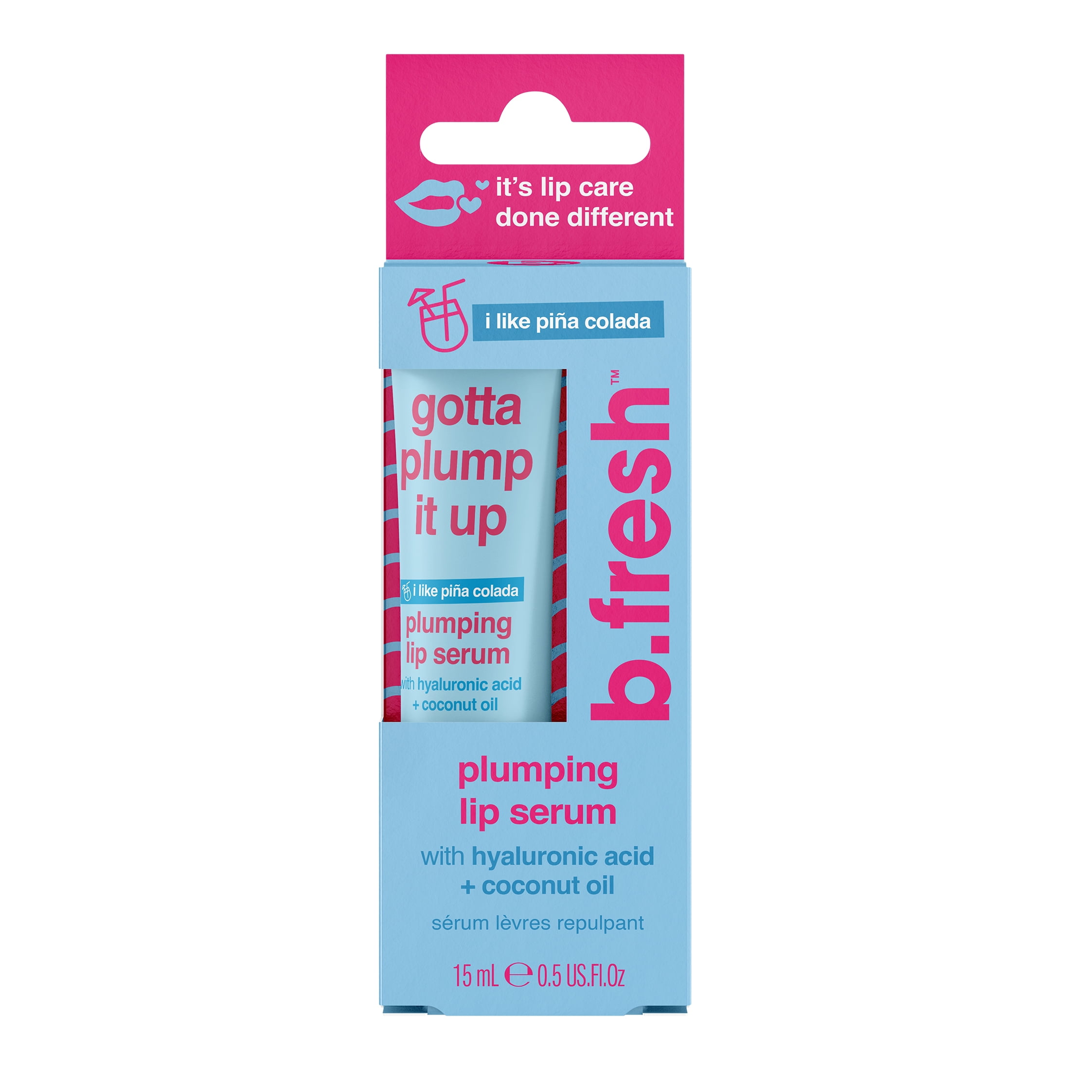 (2 pack) B.Fresh Gotta Plump It Up - Lip Serum 0.5 fl oz