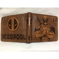 thumbnail image 2 of Cartera de héroe Deadpool, Superman, Thor, monedero corto con bolsillo para monedas, regalo para niños y niñas, 2 of 5