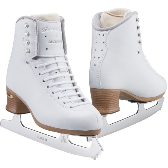 Jackson Ultima Fusion Freestyle with Mark II blade FS2190 / Figure Ice Skates for Women Width: W-Wide (C/D) / Size: Adult 4