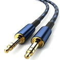 thumbnail image 5 of 3.5mm Aux Audio Cable for Car, Phone, Computer, Headphones, Gold-Plated, 10-ft, 5 of 5