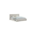 thumbnail image 3 of Meridian Furniture Nico Cream Velvet Full Bed, 3 of 8