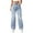 Blue, variant on Ripped Jeans Womens, Audhol Jeans Women's High Waist Baggy Jeans Ripped Women's Jeans Denim Straight Trousers Baggy Jeans for Woman Black L