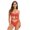 Red, variant on Women One Piece Bathing Suits Cutout Tie Knot Front Swimsuits Sexy Monokini