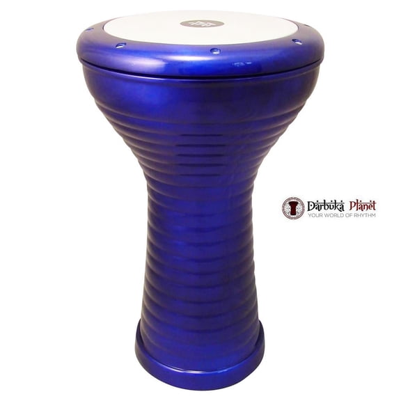 The 17'' Blue Wave Zaza Percussion Egypt Style Darbuka