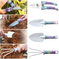 thumbnail image 2 of Garden Tool Set,Heavy Duty Gardening Tools 10 PCS Floral Print, Trowel Rake Weeder Pruner Shears Sprayer, 2 of 6