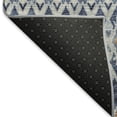 thumbnail image 3 of Addison Rugs Mayfield Washable Transitional Tribal, Diamond Seaglass Round Rug, 8' x 8', 3 of 5