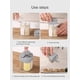 thumbnail image 3 of Sugar Bowl, Transparent Spice Jar 4 in 1 Salt and Pepper Seasoning Bottle with Lid Kitchen -Proof Condiment Cruet Storag, 3 of 5
