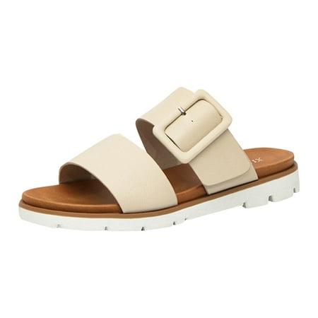 

CBGELRT Sandles Party Sandals for Women Low Heel Women Sandals Fashion New Pattern Summer Flat Bottom Large Comfortable Casual Sandals Womens Dressy Sandals